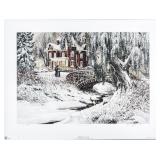 Doug Laird - Numbered, LE Print 'Winter Lace' 17x2