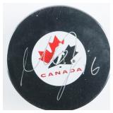 MAX DOMI - Team Canada Puck Signed, C.O.A.