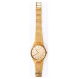 PRE -Owned Gent's Longines 18kt Yellow Gold Wrist