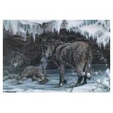 LAWRENCE A.DYER ( 1949- ) , BLACK RIVER ICE CAVES