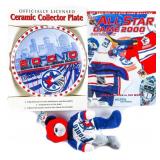 50th NHL All Star - Program, Collector Plate, Bear