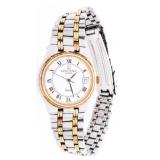 PARIS - Ladies Two Tone Stainless QTz. Watch w/Dat