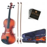 BRAND NEW 'MENDINI' Violin w/ Case & Accessories