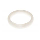 Genuine White Jade Bangle Cuff Bracelet