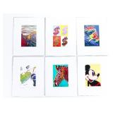 Group of Six Fine Art Giclee