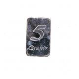 .999 Fine Silver Bar 5 Grains ASW