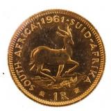 South Africa Rand KM# 631961 PF 64 ICCS 0.917 Fine