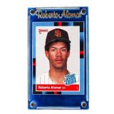 1988 Donruss Roberto Alomar RC # 34 Rated Rookie,