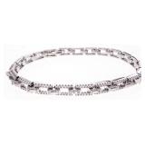 "LINGNA" Design Genuine Moissanite Gemstone Fanc