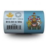 RCM 2014  Mint Roll Coat of Arms Fifty Cent Coins