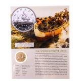Canada 1959 Silver Dollar w/ Giclee Art Card
