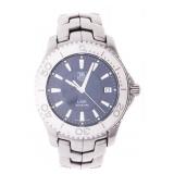 "TAG" Link Watch Stainless Steel - Appears New,
