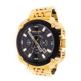DIESEL 10BAR Chrono Qtz. Watch Gold Stainless Like