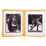 Pair - "Randy Jay Braun" Fine Art Prints Framed