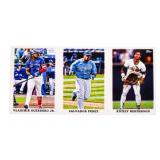 Group of 3 TOPPS Major League Leaders Cards - 2021