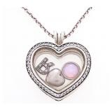 Vintage "Pandora" .925 Sterling Silver Heart Nec