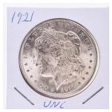 USA 1921 Silver Morgan Dollar UNC