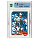 A - 1989 Topps #250 Cal Ripken Jr Baltimore Oriole