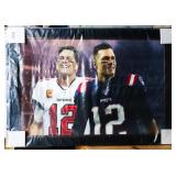 Fine Art Sudio Panel  "Tom Brady - Patriots Blue"