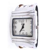 Bangle Qtz. Watch, Silver Plated/Copper -Native De