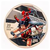 RCM 2018 .9999 Fine Silver $20 Coin - "Justice Le