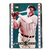 "Babe Ruth" All Metal Collector Card