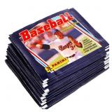 Lot -12 Pkgs, PANINI 1990 Baseball Stickers & Foil