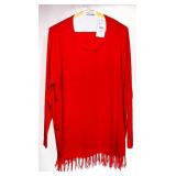 LAURA Red Dress Size 1 x