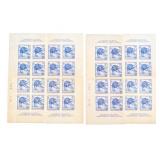 Canada - 8 sets of 4 Wildlife Beaver Plates 1 & 2