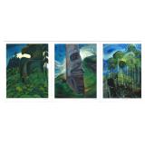 Group of 3 "Emily Carr" Fine Art Giclee