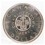 Canada 1964 Silver Dollar MS63 ICCS