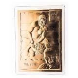 23 kt Gold Foil card - WWE "Mr. Fuji"
