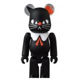 Mediacom Be@rbrick  100% Series 43 "BLACK CAT DES