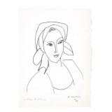 Henri Matisse (1869-1954) "Catherinette" 11x14 G