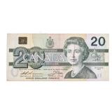 Bank of Canada 1991 Twenty Dollars (EIX)
