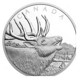 2017 $125 CALL OF THE WILD: ELK - PURE SILVER HALF