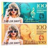 Lot 2 TAYLOR SWIFT Golden Notes -Collectible