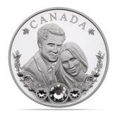 RCM Fine Pure Silver A Royal Wedding -Harry & Meag