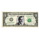USA Federal Reserve $1.00 "George H.W. Bush " Po