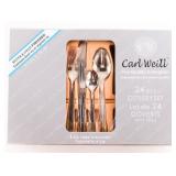 CW 18/10 Stainless Steel 24 pc Cutlery Set