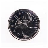 Canada 2018 Twenty Five Cents Caribou MS66 ICCS