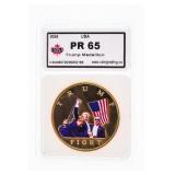 Canada 2024 Trump Medallion PR65 KSA