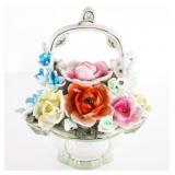 Decorative Porcelain Floral Arrangement