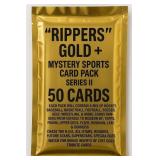 "RIPPERS" GOLD + Mystery Sports 50 Card Pack ï¿½ S
