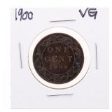 Canada 1900 Victoria One Cent