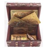 Gold Treasures - Treasure Box of 20 Notes, Cards,