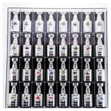 NHL Mini Stanley Cup Collection - 32 Pc. Set Inclu