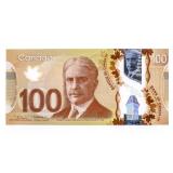 Bank of Canada 2011 One Hundred Dollars UNC -Uniqu