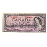 Bank of Canada 1954 Ten Dollars