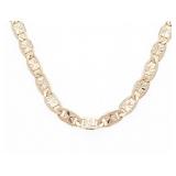 18kt Oro Laminado Diamond Cut 24" Necklace